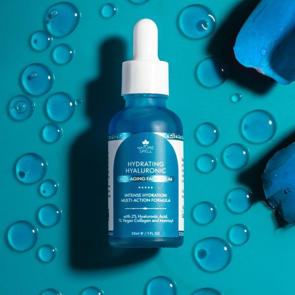 image 1 of Nature Spell 2% Hyaluronic Acid + 1% Vegan Collagen Face Serum
