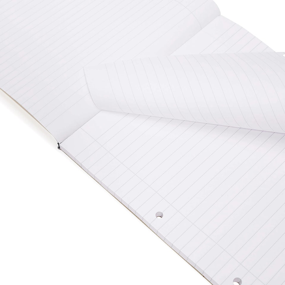 image 1 of Pack of 6 Rhino A4 80 Leaf 8mm Lined with Margin Refill Pads