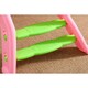 image 4 of Living and Home Portable Pink Folding Junior Play Slide for Kids