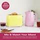 image 9 of Hamilton Beach Miami Kettle & Toaster Set Banana Split