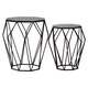 image 1 of Interiors by Premier Avantis Convex Black Tables