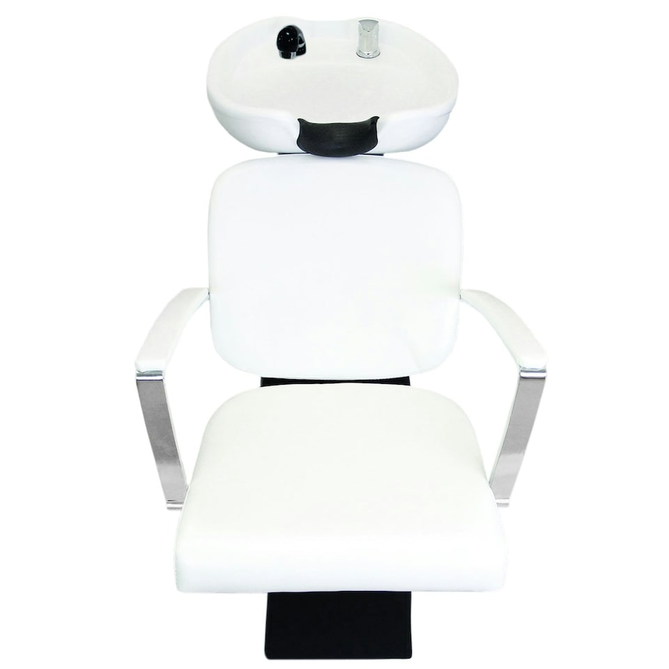 image 1 of Salon Backwash Chair White | White
