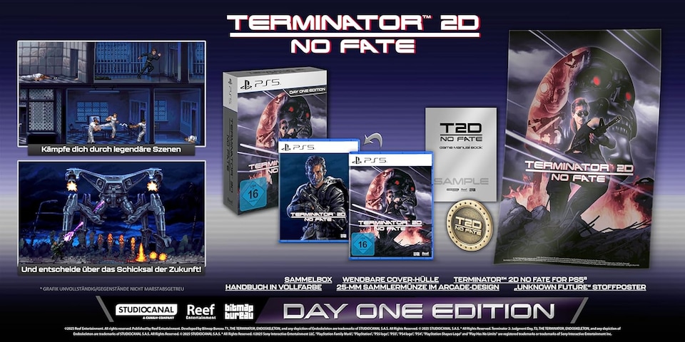 image 1 of Terminator 2D: NO FATE Day One Edition (German Box) PS5