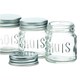 image 5 of BarCraft Mini Glass Drinks Jars Clear | One Size