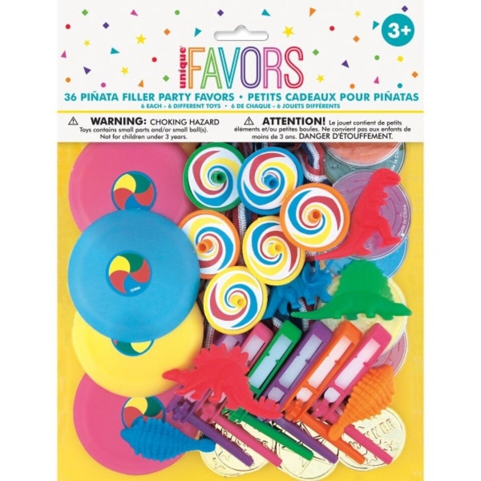 image 1 of Pack of 36 Festive Pinata Filler - Favors