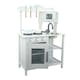 image 1 of Oypla Childrens Kids Roleplay Wooden Play Kitchen Cooking Playset with Utensils
