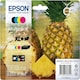 image 1 of Epson 604XL Pineapple, Genuine Multipack, XL Black Standard Colours Ink Cartridges