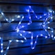 image 8 of 1.2m LED Rope Light 7 Star Silhouette Christmas Decoration in Cool White & Blue
