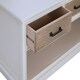 image 5 of Interiors By Premier Shaker Design 3 Drawer Cabinet, Elegant Slim Drawer Cabinet, Ample Storage Cupboard Drawer For Bedroom White
