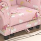 image 9 of AIYAPLAY 2 Piece Kids Sofa Set with Dinosaur Design, for Nursery | Pink | One Size