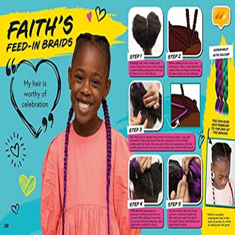 image 1 of Cocoa Girl Awesome Hair - 18D Kids Activity & Sticker - HARDCOVER - 9780755504329