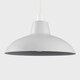 image 3 of ValueLights Retro Style Matt Grey Easy Fit Ceiling Pendant Light Shade