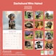 image 2 of Wire Haired Dachshund 2026 Calendar | Square Wall Calendar | Dog Breed Gift | Plastic Free Packaging | by Avonside Publishing