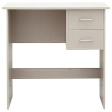 GFW Panama 2 Drawer Desk - Grey