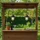 image 2 of CGC RYDER Black Hanging Lantern Outdoor Light Black