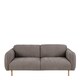 image 2 of Westham 2.5 Seater Sofa in Dusty Brown Fabric