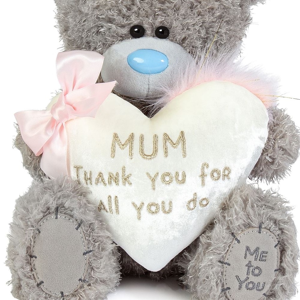 image 1 of Me to You Thank You Mum 21cm Cuddly Plush Bear Official Collection