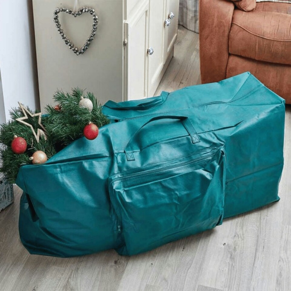 image 1 of 1.5m x 0.6m Large Christmas Tree & Decorations Storage Bag