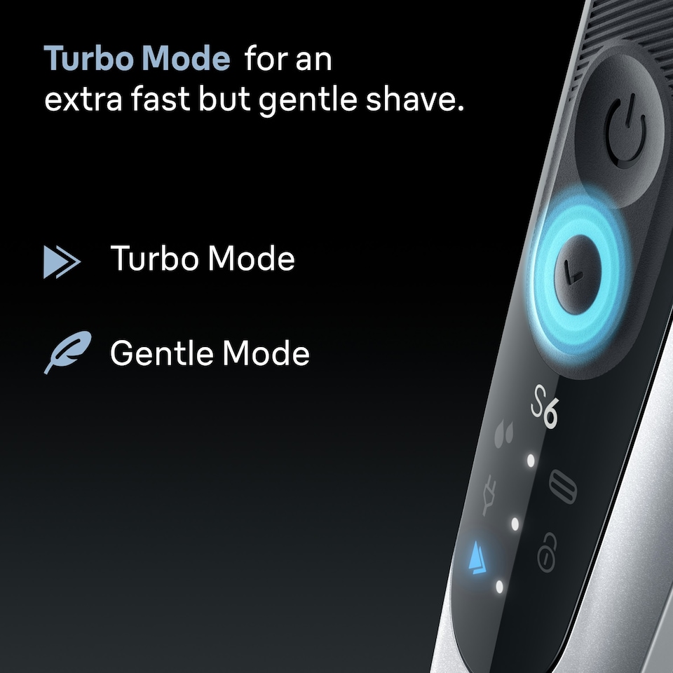 image 1 of Braun Series 6 Electric Shaver, SmartCare Center, +2 Attachments, 62-S7650CC, Silver