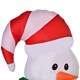 image 9 of HOMCOM 4ft Inflatable Christmas Snowman Decoration LED Lights for Lawn Garden