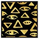 image 2 of Eyes & pyramids (Picture Frame) Grey | XS