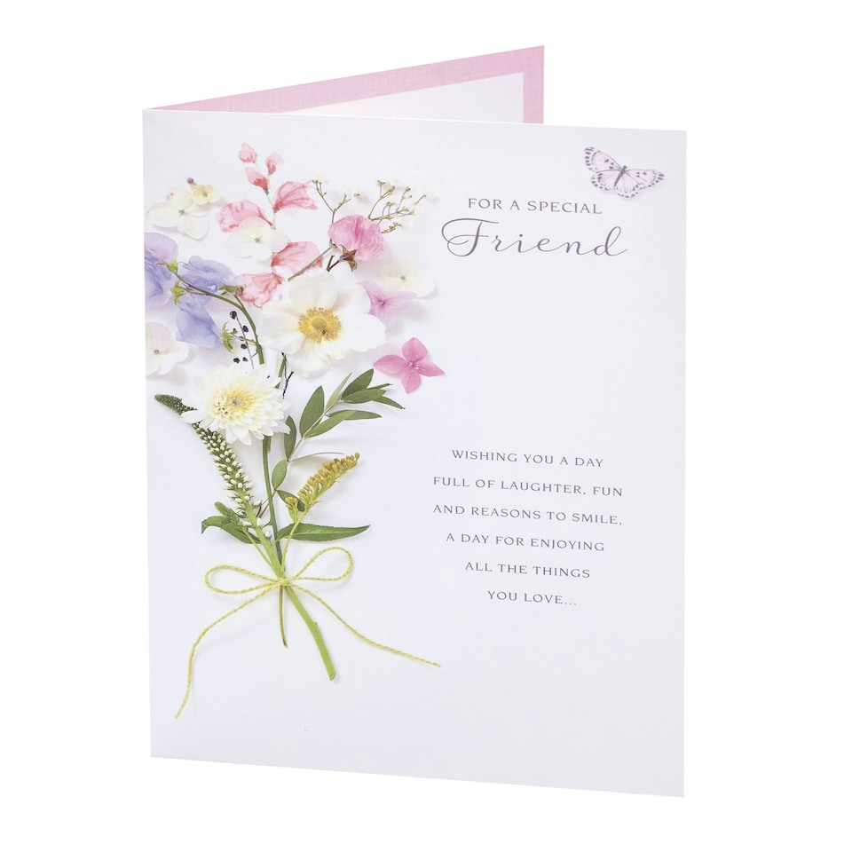 image 1 of Friend Birthday Card - Into The Meadow