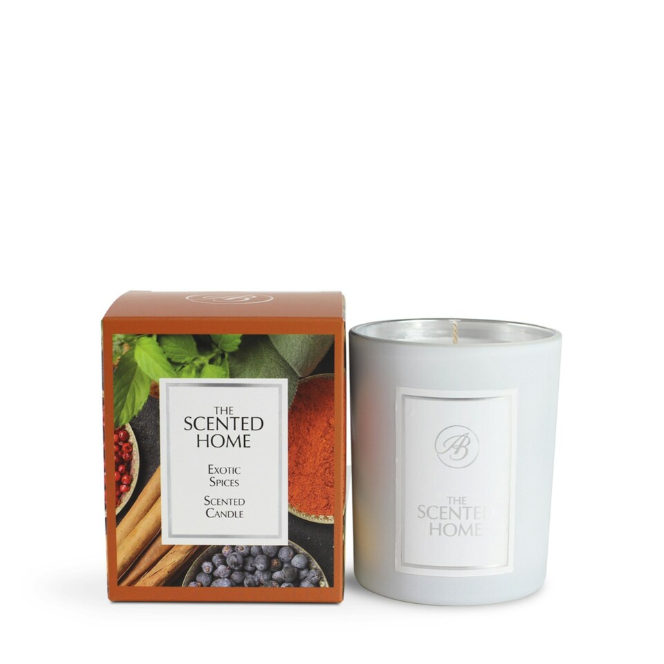 image 1 of Ashleigh & Burwood Exotic Spices Scented Jar Candle 170g White