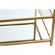 image 4 of Centre Table DKD Home Decor Golden 120 x 50 x 45 cm Mirror Metal N/A
