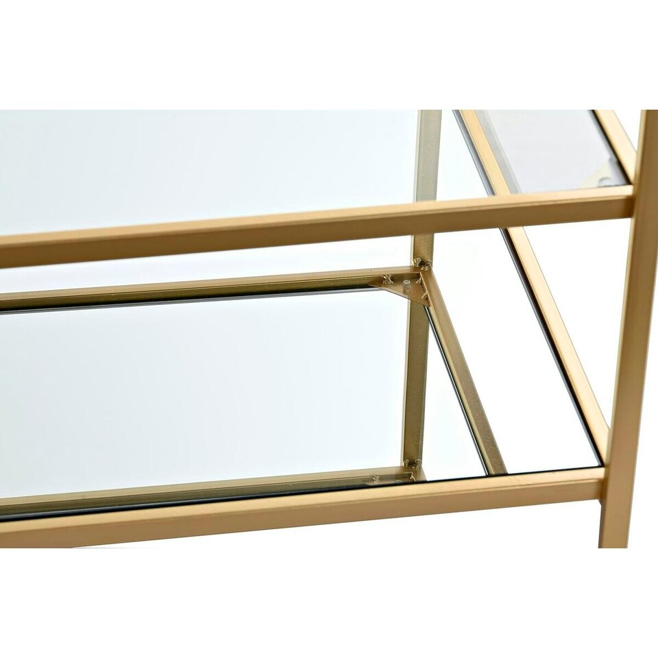 image 1 of Centre Table DKD Home Decor Golden 120 x 50 x 45 cm Mirror Metal N/A