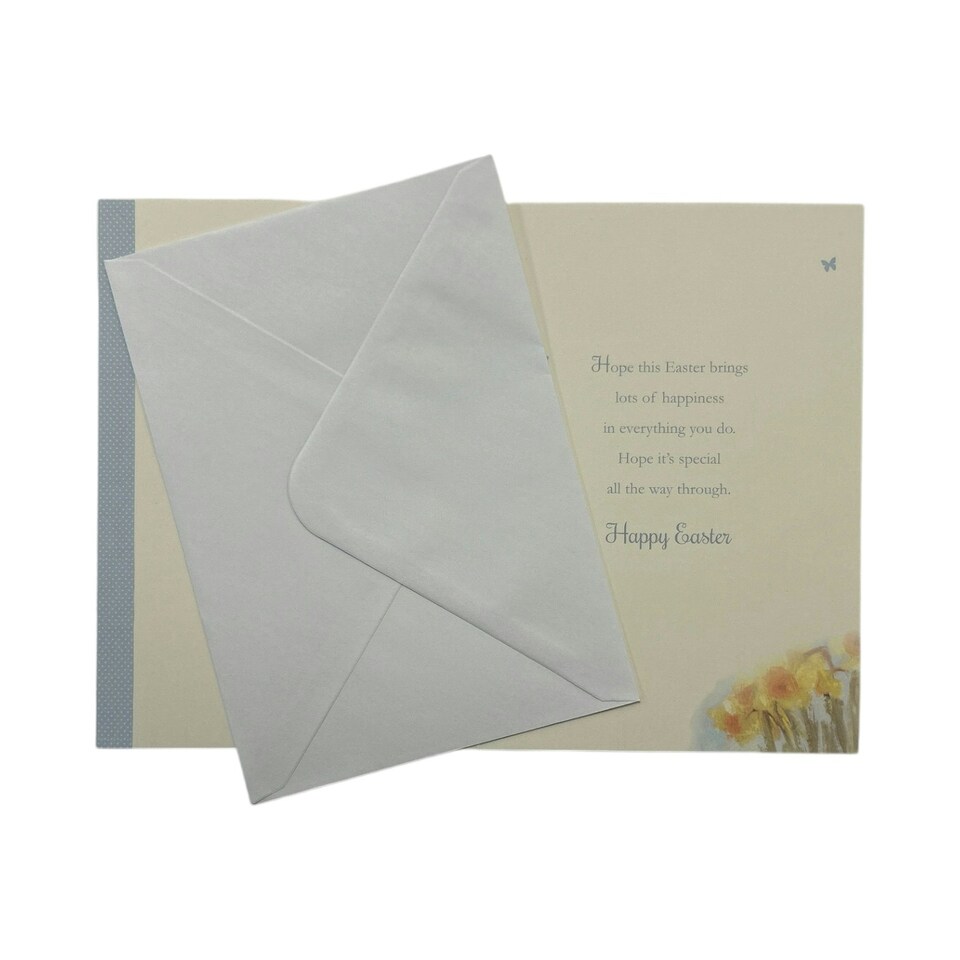 image 1 of For You Goddaughter Cute Lamb Floral Design Easter Card