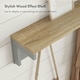 image 7 of VonHaus Ash Hall Grey Wall Mounted  Coat Hooks with Shelf | Grey | One Size
