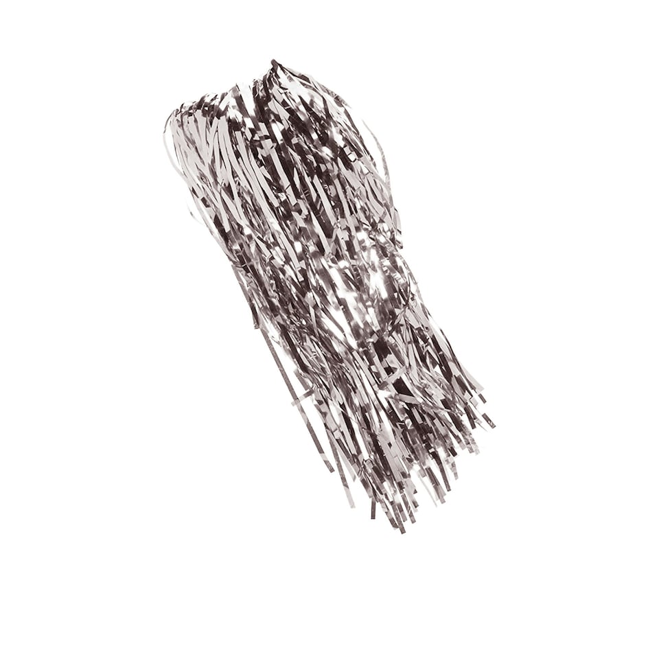 image 1 of Bristol Novelty Tinsel Doorway Curtain - Silver - One Size