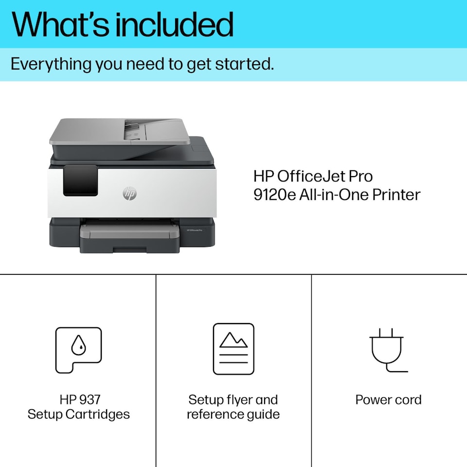 image 1 of HP 9120e Multifunction Printers - 512MB - Grey