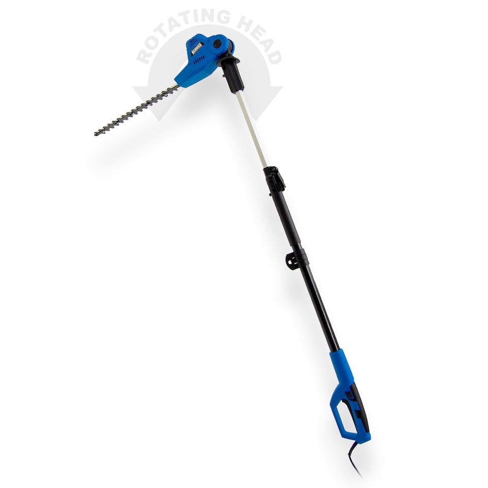 image 1 of Electric Pole Hedge Trimmer, 16 inch, 41cm, 500W, 230V from Bloggs