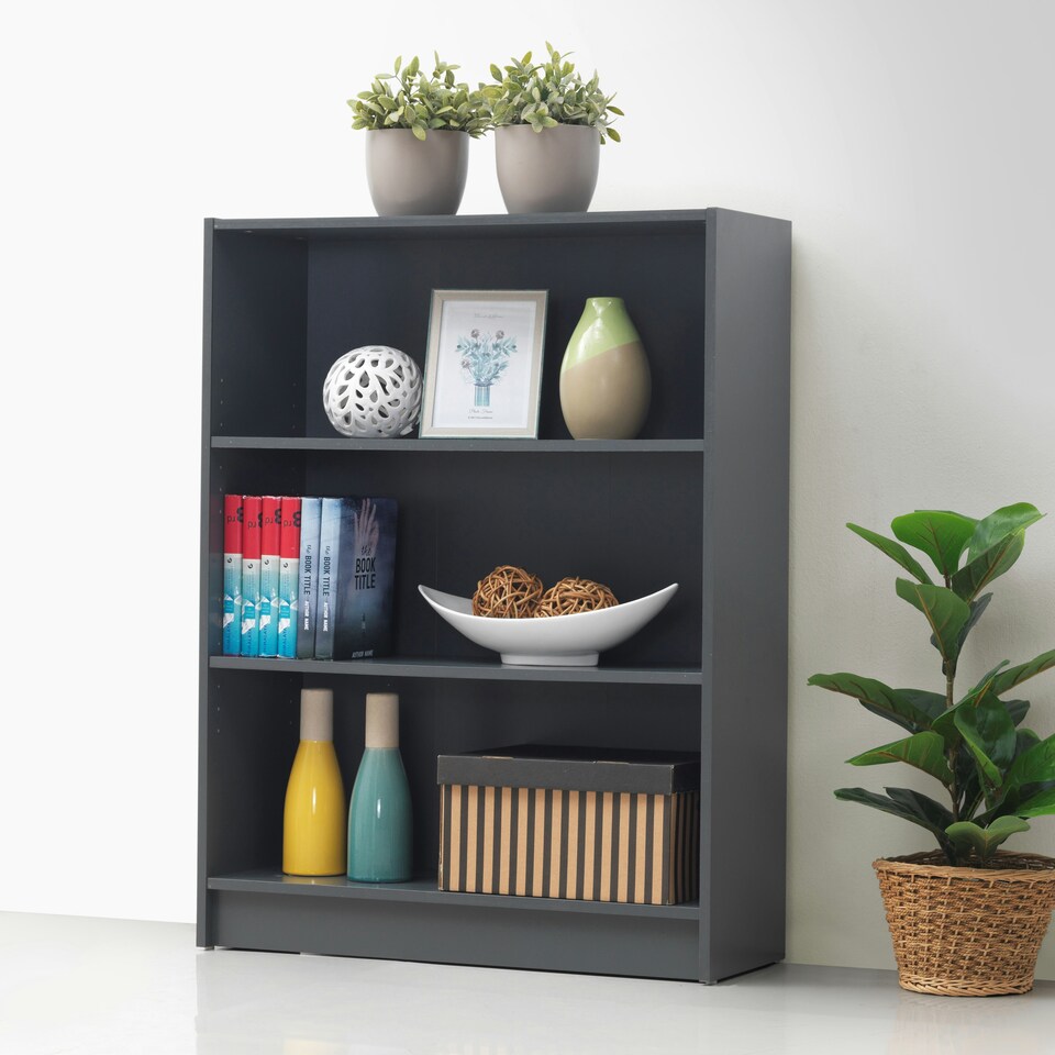 image 1 of Low Wide Bookcase