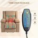 image 4 of HOMCOM Power Lift Recliner Chair with Vibration Massage, USB, Light Brown Brown | Light Brown