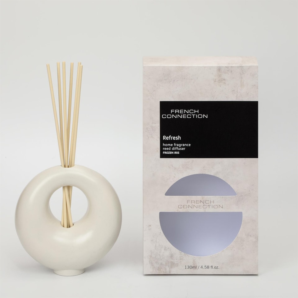 French Connection Stone Collection Iris & Orange Blossom Reed Diffuser 130ml