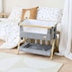 image 5 of Tutti Bambini CoZee Mini Me Play Crib - Oak/Charcoal