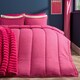 image 1 of OHS Soft Coverless 10.5 TOG Duvet Set Pillowcase Quilted Cover | Pink | Hot Pink | Double