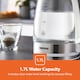 image 7 of GEEPAS Illuminating Electric Glass Kettle 1.7L