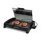 image 1 of DMD Smokeless Electric Barbecue Grill Hot Plate with Glass Lid
