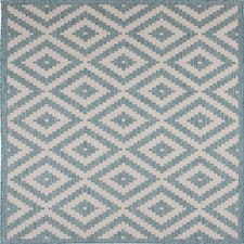 The Rugs Outdoor Indoor Diamond Garden Patio Rug Weather Resistant Jet Washable | 100