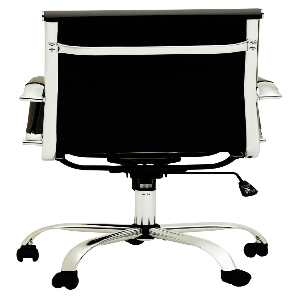 image 1 of Interiors by Premier Brent Black Low Back Home Office Chair