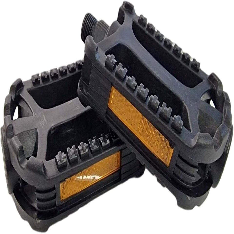 image 1 of Sport Direct 9/16" Adult Resin Bike/E-Bike Reflectors Pedal British Standards