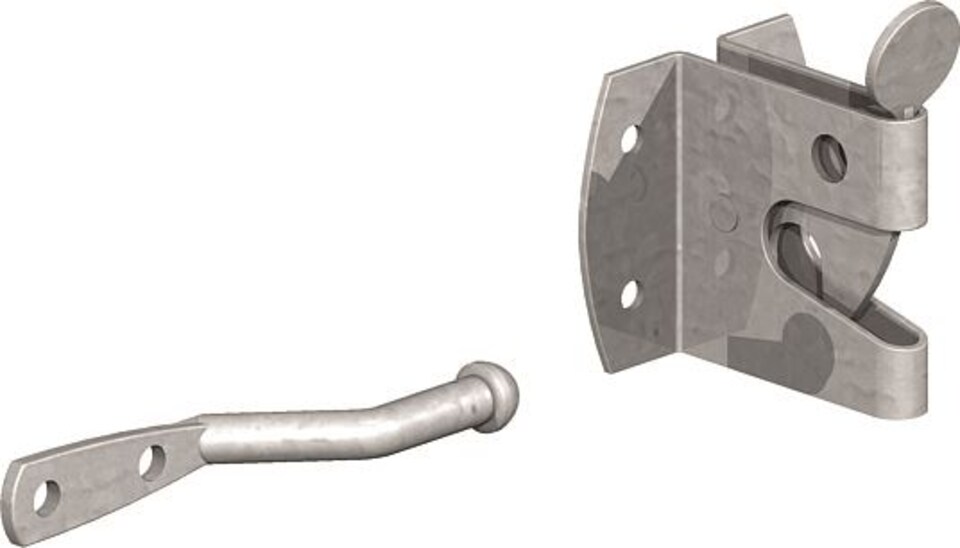 GateMate Galvanised Automatic Gate Catch