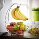 image 2 of Marco Paul Metal Fruit Bowl with Banana Hanger 38cm