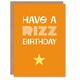 image 1 of Birthday Card Have A Rizz Birthday Playful Youth Culture Slang