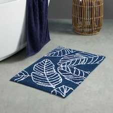 Fusion Matteo Bath Mat Navy