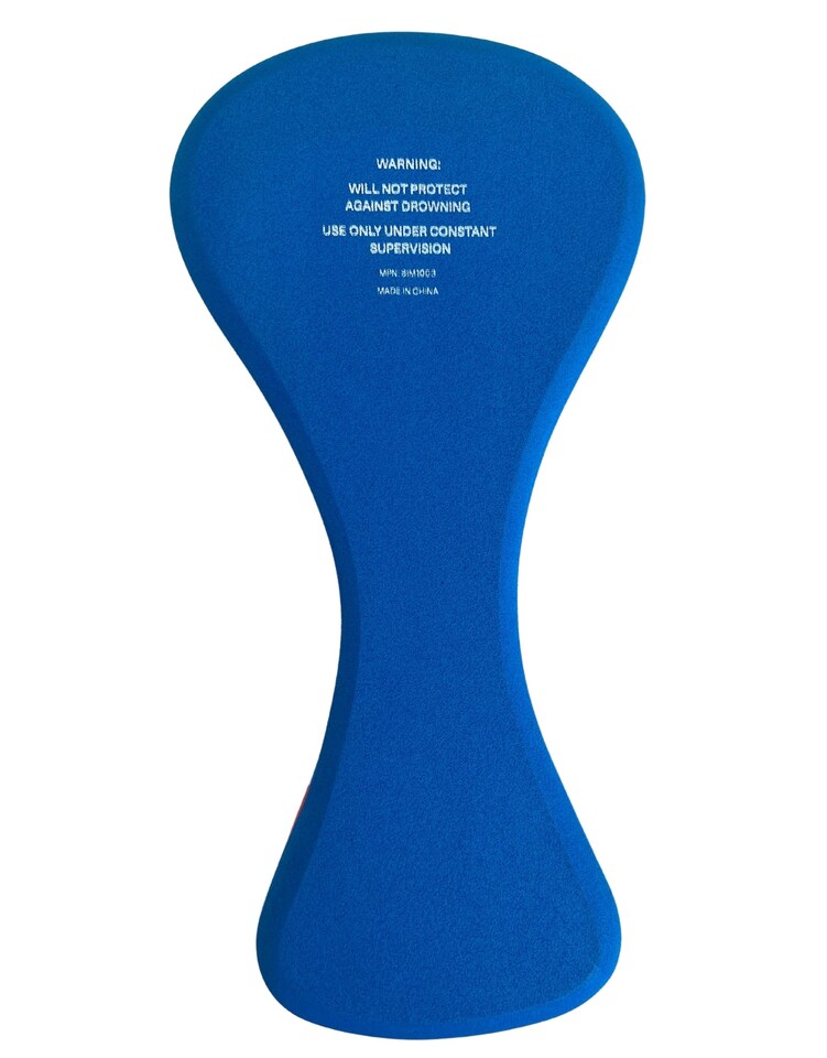 image 1 of Simply Swim Adult Pull Buoy - Blue/Red