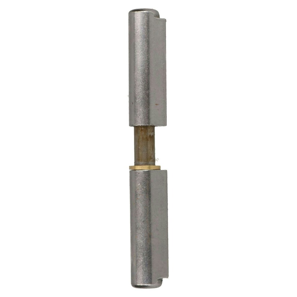 image 1 of Lift Off Bullet Hinge Weld On Brass Bush 18x135mm Heavy Duty Door Hatch 4PK | Silver